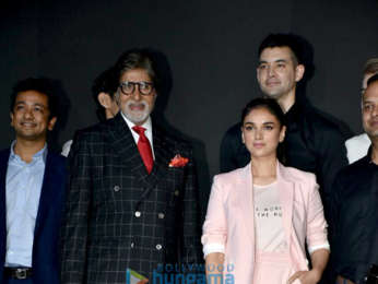 Amitabh Bachchan and Aditi Rao Hydari snapped at the launch of One Plus 6