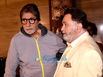 Amitabh Bachchan and Rishi Kapoor snapped promoting their film 102 Not Out