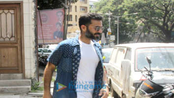 Anand Ahuja snapped checking out his new place in Bandra