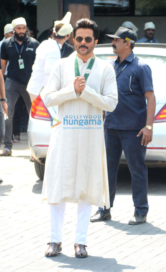 anik kapoor arjun kapoor others snapped attending anand ahuja sonam kapoors wedding 8
