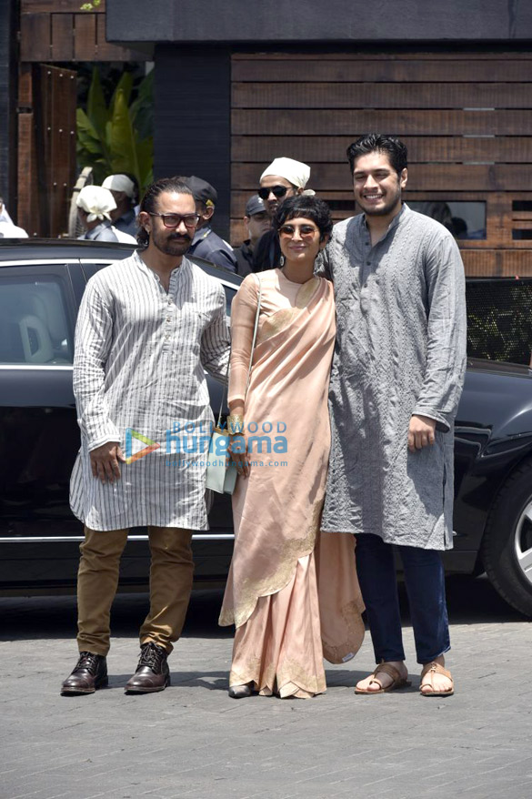 anil kapoor arjun kapoor others snapped attending anand ahuja sonam kapoors wedding7 1