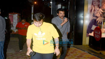 Anil Kapoor snapped at Bastian in Bandra