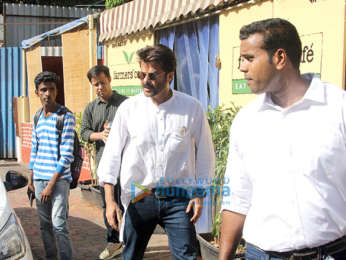 Anil Kapoor snapped at Farmers' Cafe