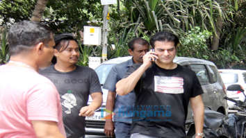 Arbaaz Khan snapped at Bandstand, Bandra