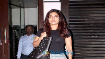 Bhumi Pednekar spotted at Bastian in Bandra
