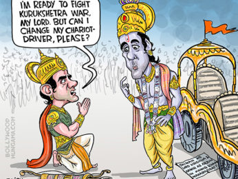 Bollywood Toons: Salman Khan as Lord Krishna in Aamir Khan’s Mahabharat?