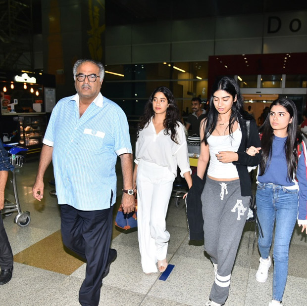 Boney Kapoor to fly to Delhi today with daughters Janhvi and Khushi for Sridevi’s National awards Boney Kapoor to fly to Delhi today with daughters Janhvi and Khushi for Sridevi’s National awards