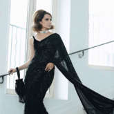 Cannes 2018: Kangana Ranaut weaves BLACK MAGIC in Sabyasachi and winged eyes!