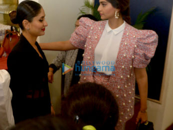Cast of the film Veere Di Wedding snapped attend a press meet