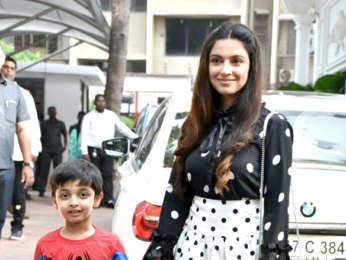 Celebs grace Shilpa Shetty's son Viaan's birthday party at their residence in Juhu