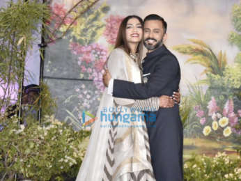 Sonam Kapoor – Anand Ahuja reception LIVE updates: The newlyweds make an adorable pair as they make stylish entry