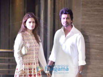 Celebs snapped arriving for Sonam Kapoor's mehendi at Signature Island in BKC
