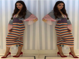 Cannes 2018: Red heels, stripes and working that dangerous plunge – Deepika Padukone is a hoot in this chic dress!