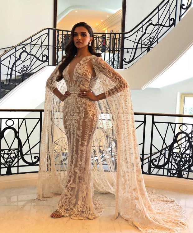 Deepika Padukone in Zuhair Murad gown at Cannes 2018