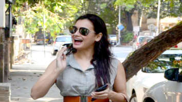 Dia Mirza snapped at BBlunt salon