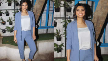 Diana Penty gives us the new casual Friday uniform as she kickstarts Parmanu promotions!