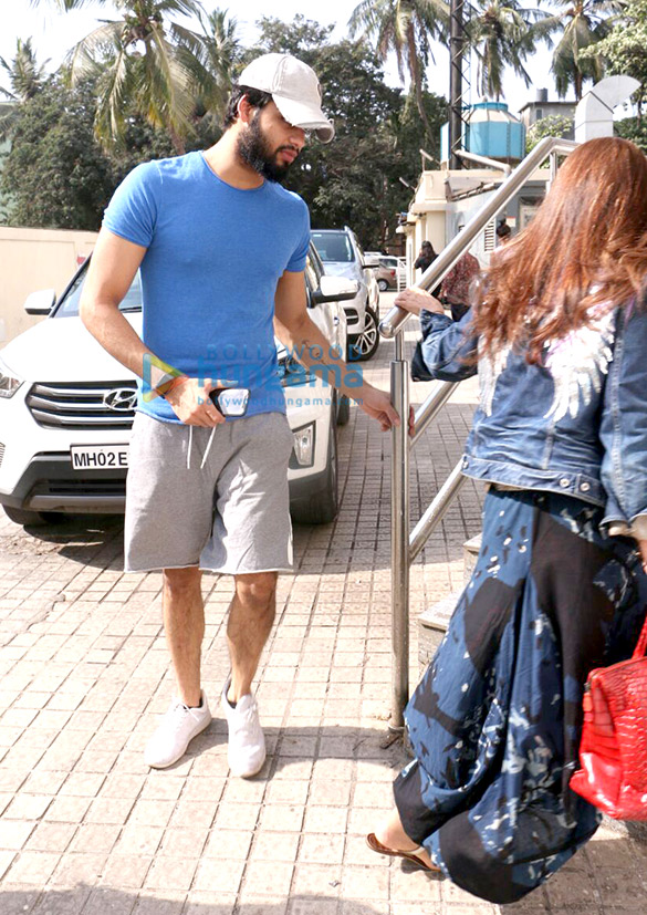 dimple kapadia snapped with karan kapadia at juhu pvr 2