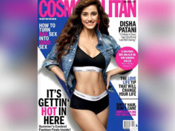 Toned abs, wavy hair and a denim jacket over activewear, Disha Patani looks unbelievably SEXY for Cosmopolitan!