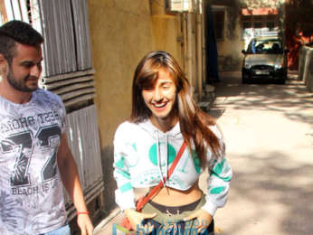 Disha Patani snapped post a salon session