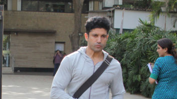 Farhan Akhtar spotted at Otters Club