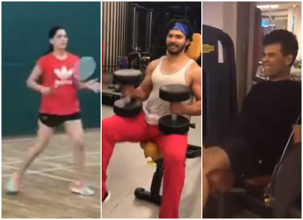 #HumFitToIndiaFit: Varun Dhawan, Karan Johar, Sushant Singh Rajput and Saiyami Kher join Rajyavardhan Singh Rathore's fitness challenge