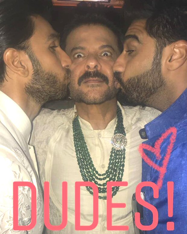 INSIDE Sonam Kapoor - Anand Ahuja’s wedding: The newly wedded couple cut personalised cake, Ranveer Singh - Arjun Kapoor KISS Anil Kapoor