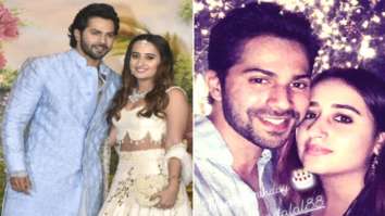 ITS OFFICIAL! Varun Dhawan and girlfriend Natasha Dalal arrive together at Sonam Kapoor – Anand Ahuja’s reception