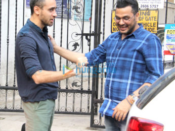Imran Khan and Mukesh Chhabra spotted in Bandra