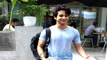 Ishaan Khatter snapped at Kitchen Garden