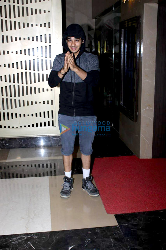 ishaan khatter snapped with his mother neelima azeem at pvr icon 2