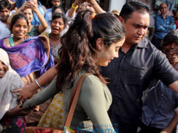 Janhvi Kapoor spotted at Bastian in Bandra