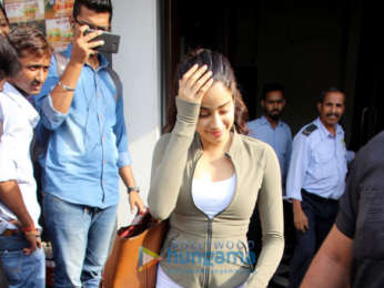 Janhvi Kapoor spotted at Bastian in Bandra