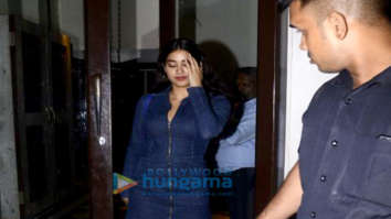 Janhvi Kapoor spotted at Bastian in Bandra