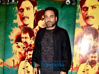 Jimmy Sheirgill, Pankaj Tripathi and Mahie Gill snapped promoting their film Phamous