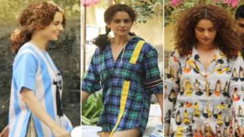 On The Sets: Kangana Ranaut flaunts her QUIRKY AVATARS on the first day shoot of Mental Hai Kya