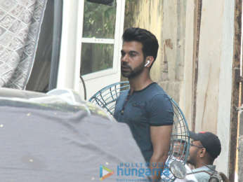 Kangana Ranaut, Amyra Dastur and Rajkummar Rao on location of Mental Hai Kya