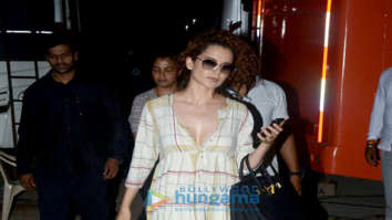 Kangana Ranaut and Rajkummar Rao spotted post shoot of ‘Mental Hai Kya’