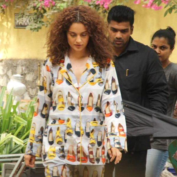 On The Sets: Kangana Ranaut flaunts her QUIRKY AVATARS on the first day shoot of Mental Hai Kya 