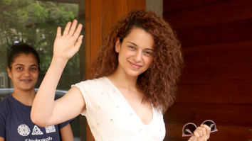 Kangana Ranaut snapped at Komal Jain’s office in Juhu