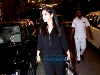 Karan Johar, Jacqueline Fernandez, Arjun Kapoor and others spotted at Sonam Kapoor's house in Juhu