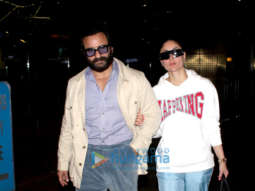 Kareena Kapoor Khan, Saif Ali Khan, Karisma Kapoor and others snapped at the airport