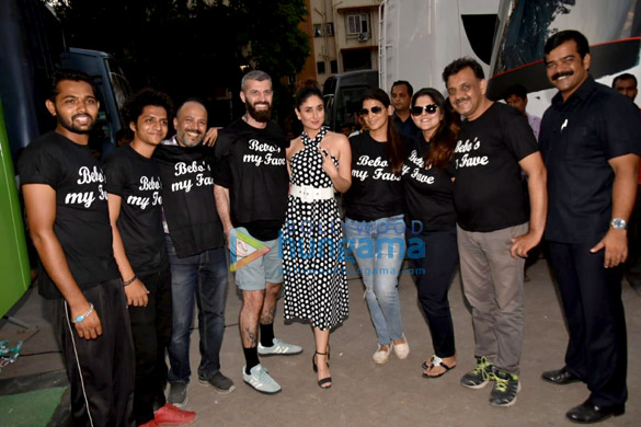 Kareena Kapoor Khan snapped at a studio in Mumbai