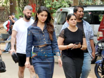 Kareena Kapoor Khan & Saif Ali Khan snapped at Mehboob studio in Bandra