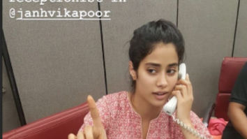 Katrina Kaif is in awe of her pretty gym receptionist, Janhvi Kapoor (see pic)