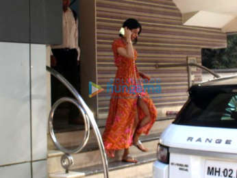 Khushi Kapoor spotted at a clinic in Juhu