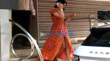 Khushi Kapoor spotted at a clinic in Juhu