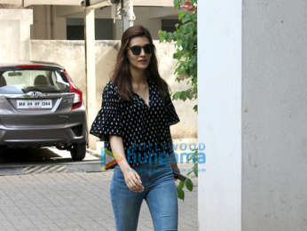 Kriti Sanon spotted at Maddock Films office