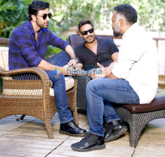 On The Sets Of The Movie Luv Ranjan’s next starring Ranbir Kapoor and Ajay Devgn