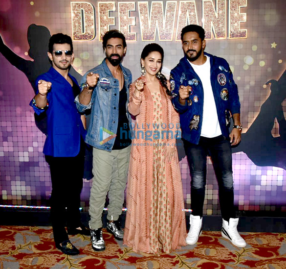madhuri dixit shoots for the reality show dance deewane 6
