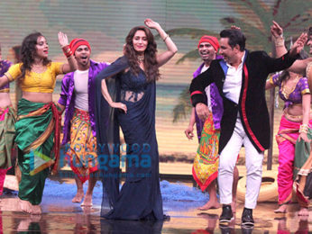 Madhuri Dixit snapped on the sets of High Fever